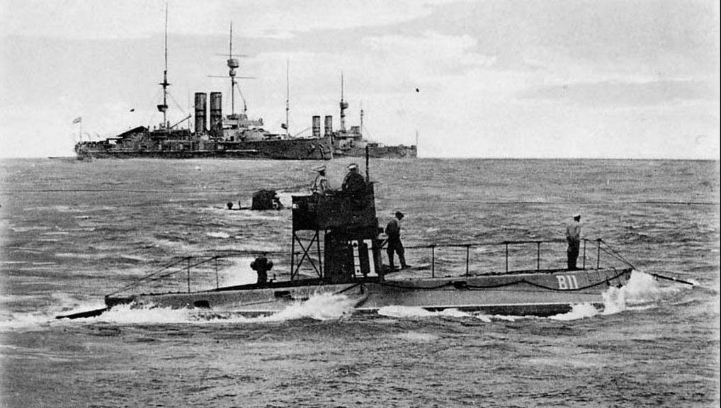 Submarines Of WW1 Based In Harwich | Harwich History